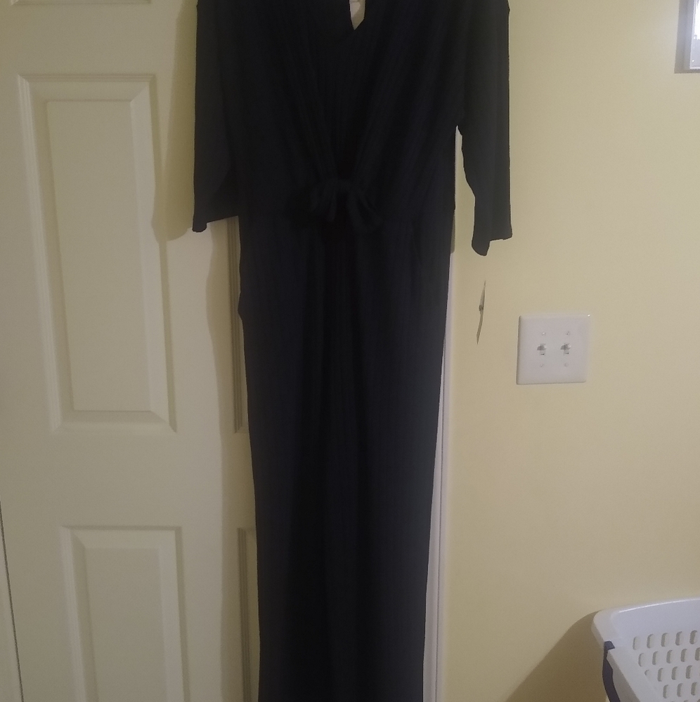 Lily Rose Dark Blue Romper